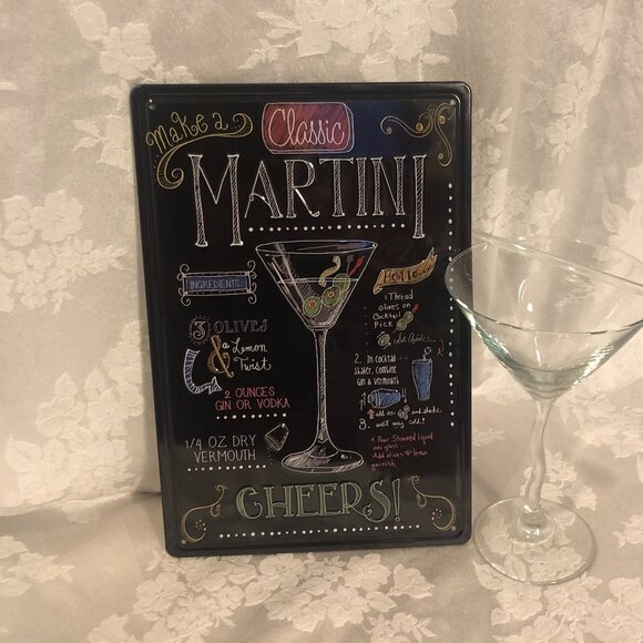 Vintage Repro Tin Signs - Martini - Picture 6 of 7